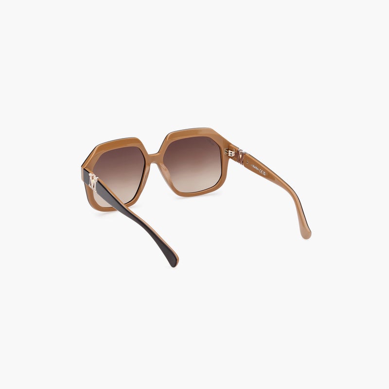 MaxMara Women Brown Lens Square Sunglasses - Image 4